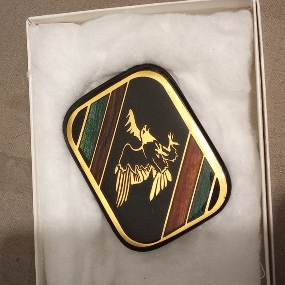 Vintage Collectable Harmony Metal BELT BUCKLE. Soaring Eagle.